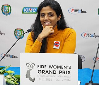 <span class="mw-page-title-main">Harika Dronavalli</span> Indian chess grandmaster (born 1991)