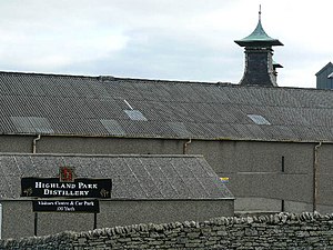 Highland Park distillery on the outskirts of Kirkwall Highlandpark.jpg