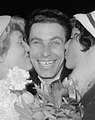 Jan Pesman midden, op 8 februari 1960 (Foto: Harry Pot) geboren op 4 mei 1931