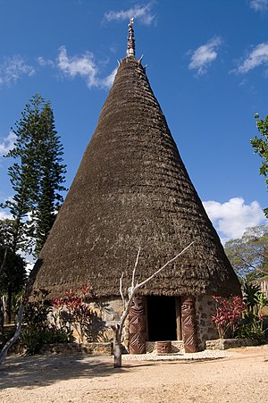 Grande Case in Tjibaou Cultural Centre, Nouméa, New Caledonia