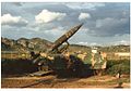 1990. Approntamento del missile Lance durante la campagna di lancio in Sardegna a Capo San Lorenzo