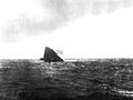 USS Maine sinking after being scuttled off the shore of Cuba