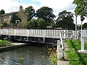 Apperley Road and Milman (swing) Bridge