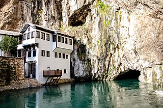 <i>Vrelo Bune</i> Spring of Buna river in Bosnia and Herzegovina