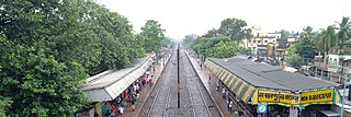 <span class="mw-page-title-main">New Barrackpur railway station</span> Railway station in West Bengal, India