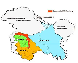 <span class="mw-page-title-main">Panun Kashmir</span> Proposed union territory of India