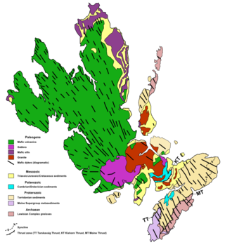 <span class="mw-page-title-main">Geology of the Isle of Skye</span>