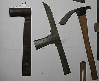 <span class="mw-page-title-main">Twybil</span> Hand tool used for chopping out mortises in green woodworking