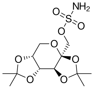 <span class="mw-page-title-main">Topiramate</span> Medication used to treat epilepsy and migraine