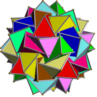 <span class="mw-page-title-main">Compound of ten triangular prisms</span> Polyhedral compound