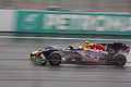 Webber at the Malaysian GP