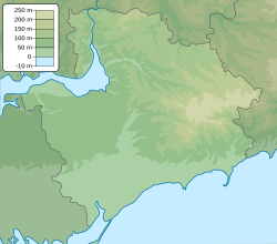 Huliaipole is located in Zaporizhzhia Oblast