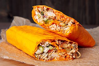 <span class="mw-page-title-main">Shawarma</span> Middle Eastern dish