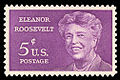 Марка США на честь Елеонори Рузвельт (1963)