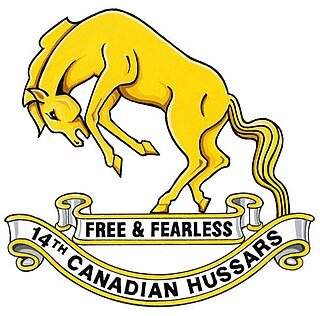 <span class="mw-page-title-main">14th Canadian Hussars</span> Military unit