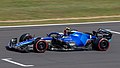 Nicholas Latifi driving the Williams FW34 at the 2022 British Grand Prix.