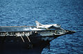 VA-72 A-7E being launced from USS John F. Kennedy, 1991