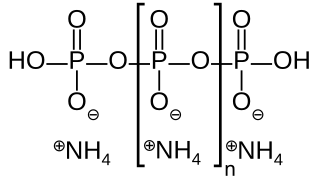 Ammonium polyphosphate Chemical compound