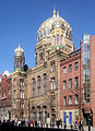 Ein Berliner Wahrzeichen im „maurischen“ Stil: Die Neue Synagoge (1866 eingeweiht, Innenraum 1938 zerstört)