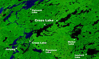 <span class="mw-page-title-main">Cross Lake, Manitoba</span> Place in Manitoba, Canada