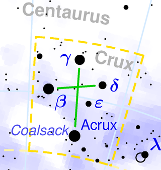 <span class="mw-page-title-main">HD 110432</span> Star in the constellation Crux