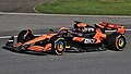 Oscar Piastri driving the McLaren MCL38 at the 2024 Austrian Grand Prix.