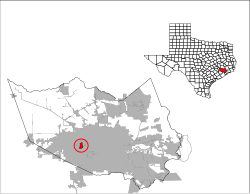 Location of Piney Point Village, Texas