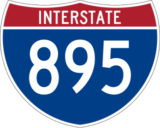 <span class="mw-page-title-main">Interstate 895</span> Highway in Maryland