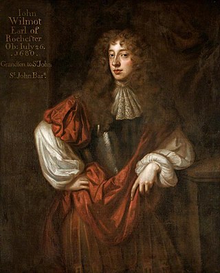 <span class="mw-page-title-main">John Wilmot, 2nd Earl of Rochester</span> English poet and courtier (1647–1680)