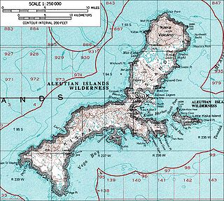 <span class="mw-page-title-main">Kiska</span> Island in the Aleutian Islands, Alaska, USA