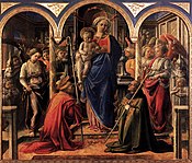 Retable Barbador de Fra Filippo Lippi.