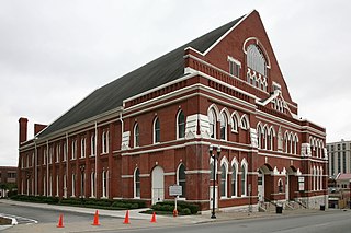 <span class="mw-page-title-main">Ryman Auditorium</span> United States historic place