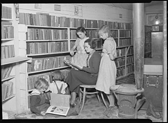 Library in Scotts Run