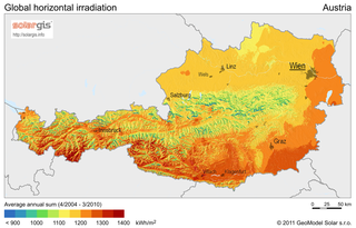 <span class="mw-page-title-main">Solar power in Austria</span>