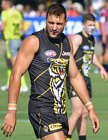 Nankervis during the 2019 pre-season Toby Nankervis 03.03.19.jpg