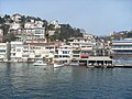 Seaside cafés and restaurants in Bebek