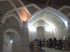 Picture of the 2007 cafe section bath of shah rukn al-din the lower floor of the study hall