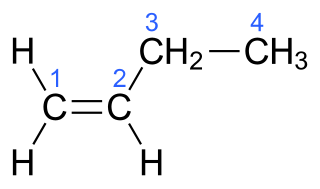 <span class="mw-page-title-main">1-Butene</span> Chemical compound