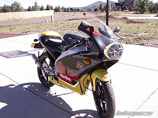 <span class="mw-page-title-main">Aprilia RS50</span> Type of motorcycle