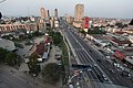 Zentrale Verkehrsachse Boulevard du 30 juin (Mai 2010)