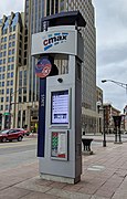 Countdown clock and information terminal