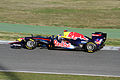 Vettel testing at Barcelona, February