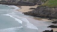 Beaches near Dunmore Head.