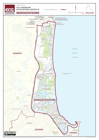 <span class="mw-page-title-main">Electoral district of Maroochydore</span> State electoral district of Queensland, Australia