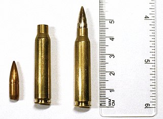 <span class="mw-page-title-main">5.56×45mm NATO</span> Service rifle cartridge