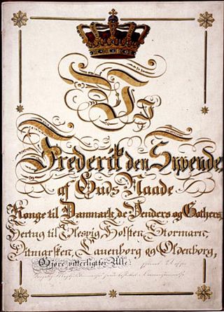 <span class="mw-page-title-main">Constitution of Denmark</span> Fundamental law of the Realm of Denmark