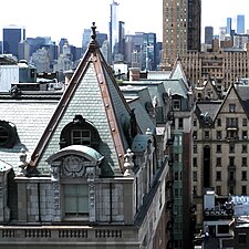 Roof of the Langham.