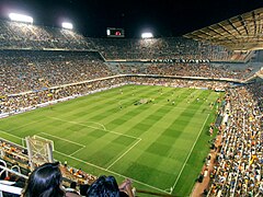 Mestalla lors d'un match en 2011.