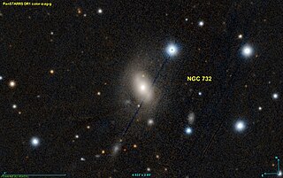 <span class="mw-page-title-main">NGC 732</span> Galaxy in constellation Andromeda