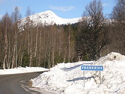 Frankrike ligger vid foten av Oldklumpen.